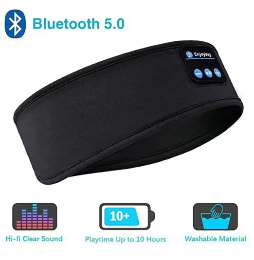 Bluetooth 5.0 Earphones Sports Sleeping Headband