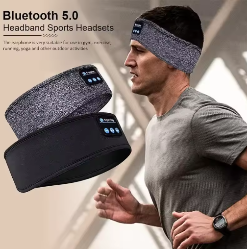 Bluetooth 5.0 Earphones Sports Sleeping Headband