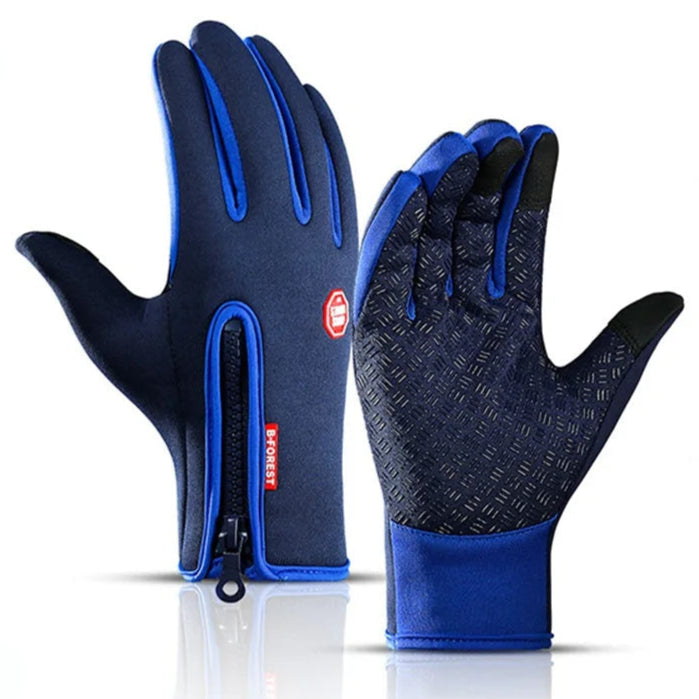  Warm Ski Gloves (Waterproof & Touchscreen Ready)