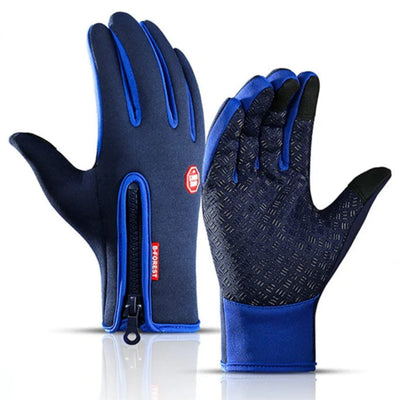  Warm Ski Gloves (Waterproof & Touchscreen Ready)
